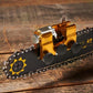 Manual chain sharpener for chainsaws