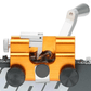 Manual chain sharpener for chainsaws