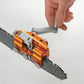 Manual chain sharpener for chainsaws