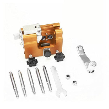 Manual chain sharpener for chainsaws