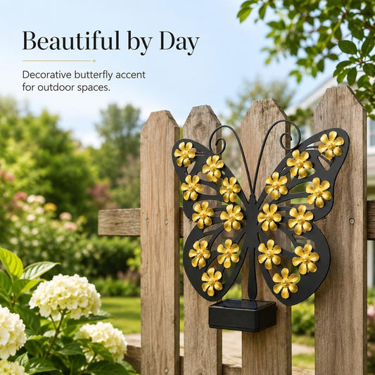 Solar Butterfly Light