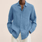 2024 Men's Linen Long Sleeve Shirt